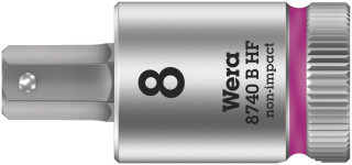 8740 B HF Zyklop bit socket with holding function, 3/8" drive, 8 x 38.5 mm, 05003039001 Wera main