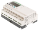 modular smart relay, Zelio Logic SR2 SR3, 26 IO, 24V DC, clock, display, 10 relay outputs alt_view_3