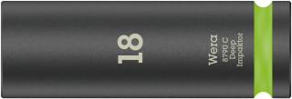 8790 C Impaktor Deep socket with 1/2" drive, 18 x 83 mm, 05004835001 Wera main