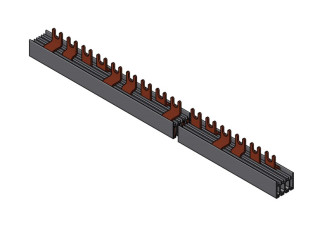 TYTAN T, Busbar C-version 16mmý / MW=17.8mm, 3+N, 1m, BS927146 Schrack Technik