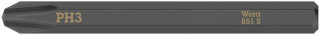 851 S Phillips bits for impact screwdrivers, PH 3 x 70 mm, 05018162001 Wera main