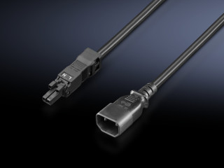 DK Network cable with IEC C18, 7859020 Rittal