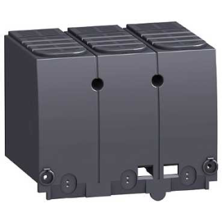 Long terminal shield, ComPacT NSX400/630, pitch 45mm, IP40, 3 poles main