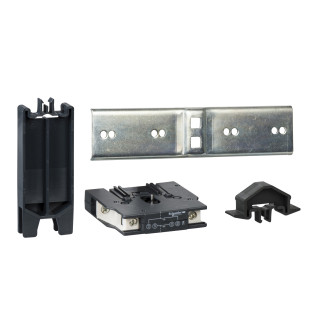Mechanical and electrical interlock, TeSys Deca reversing & changeover, 2 contactors LC1 or LP1D80-D95 DC coil