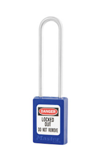 S33LTBLU | Zenex padlock - Keyed different - NO Key retaining main