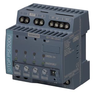 6EP1961-2BA41 SITOP PSE200U 10 A Selectivity module 4-channel input: 24 V DC/40 A output: 24 V DC/4x 10 A main