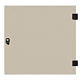Full Glas Door for DW-enclosure 15U, W=600, DWRT1563-- Schrack Technik main