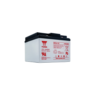 Akumulators NP24-12I Yuasa 12V, 24Ah, 166x175x125mm main