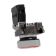 Push button, Harmony XB4, metal, flush, red, 22mm, spring return, marked O, 1NC alt_view_4