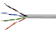 U/UTP Cable Cat.5e, 4x2xAWG24/1, PVC, Eca, grey, Box, HSEKU424P0 Schrack Technik main