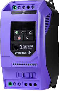 Variable frequency drive, Optidrive E3, 2.2 KW, 3 PH in, 3 PH out, 5.8A, 380-480V, Internal EMC Filter, IP20, Invertek Drives, ODE-3-240058-3F42 main