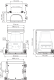 Mounting kit suitable for 2D TiM, Dimensions (W x H x L) 101.5x92x75 mm alt_view_2