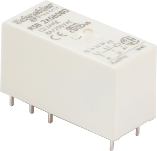 interface plug in relay, Harmony Electromechanical Relays, 8A, 2CO, without LED, without lockable test button, 24V DC main