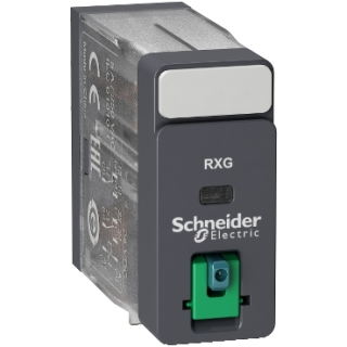 interface plug in relay, Harmony Electromechanical Relays, 5A, 2CO, without LED, lockable test button, 12V DC main
