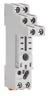 Screw socket, logical version for 2-pole RXT relay