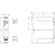 Timing relay, ON-delay, 1 CO, 1 time range 0.5-10s, 12-240 V AC/DC, 3RP2511-2AW30, Siemens alt_view_3