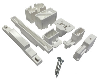 Connection bracket set for 2 x hollow wall BK085 boxes, BK085098B Schrack Technik