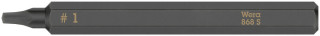 868 S Square head socket bits for impact screwdrivers, # 1 x 70 mm, 05018171001 Wera main