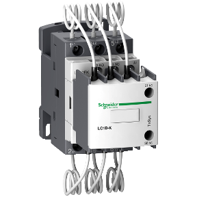Capacitor contactor, TeSys D, 12.5 kVAR at 400 V/50 Hz, coil 110 V AC 50/60 Hz main