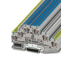 Zemējuma spaile ST 2, 5-PE/L/N, 2, 5mm2, 22A, pelēka, 3036084 Phoenix Contact main