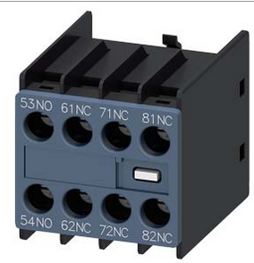 Auxiliary switch, 1 NO+3 NC, current path 1 NO, 1 NC, 1 NC, 1 NC, for contact..., 3RH2911-1GA13, Siemens main