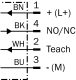 CM12-08EBP-KC1 Capacitive proximity sensor M12, Sn=8mm, configurable - PNP/NPN, NO/NC, Flush/Non-Flush, Male connector M12, 4-pin 6051030 Sick alt_view_3