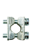 Prism clamp for aluminium and copper conductor size 00, ISA05335-- Schrack Technik main