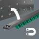 9610 Joker Magnetic rail, for up to 11 spanners, empty, 30 x 370 mm, 05136413001 Wera alt_view_4