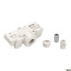 EUTRAC 3-phase track adapter incl. mounting accessory, white main