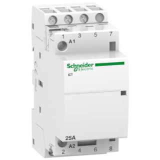 iCT25A 3NO 220/240Vac50HZ kontaktors Acti9 main