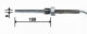 Temperatūras sensors ar vītni, PT100, 6 x 100mm, kabelis 1m, -50….400ºC, RTR-M06-L100-K01 Emko alt_view_2