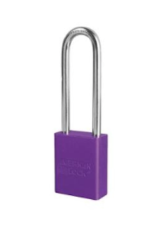 A1167KAMKPRP | Anodized Aluminium Padlocks - Keyed Alike and Master Keyed (Master Key to order separately) - 6 Pin locking mechanism main