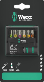 Bit-Check 12 Wood TX HF 1 SB, 12 pieces, 05073641001 Wera main