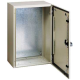 Wall mounted steel enclosure, PanelSeT S3D, plain door, without mounting plate, 400x400x200mm, IP66, IK10 main