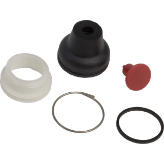 booted head for pushbutton XAC-B - red - 16 mm, -25..+70°C