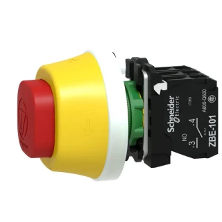 COMPLETE ILL. E. STOP TTR 24V W/R 1NO2NC