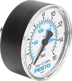 Pressure gauge MA-50-16-1/4, 356759 Festo main