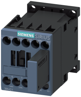 Coupling contactor relay, 2 NO+2 NC, 24 V DC, S00, screw terminal, with varistor, 3RH2122-1QB40, Siemens main