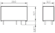 Relejs 2 C/O, 8A, 230VAC, RT, RT424730 Schrack Technik alt_view_3