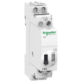 impulse relay iTLI - 2P - 1NO+1NC - 16A - coil 110 VDC - 230...240 VAC 50/60Hz main