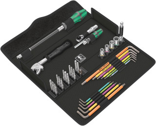 Kraftform Kompakt F 1 screwdriving tool set for window installation, 36 pieces, 05134013001 Wera main
