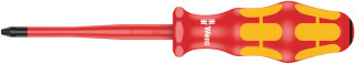 165 iS PZ VDE Insulated screwdriver with reduced blade diameter for Pozidriv screws, PZ 2 x 100 mm, 05006461001 Wera main