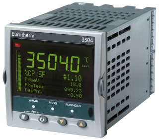 Advanced Temperature Controller and Programmer 3504, 85-264 VAC, AI, 2 DO, 1 Relay main