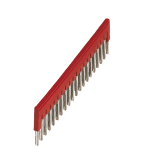 Plug-in bridge, Linergy TR, 20 points, for 4mm² terminal blocks, red, 20 way, set of 10 main