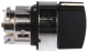Pārslēdža galva 3 pozīcijas, ar atsperi, 22mm, Melna, Harmony XB4 ZB4BD5 Schneider Electric alt_view_3