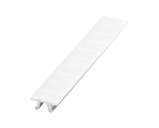 Marking strip, Linergy TR, clip in type, 6mm, printed characters 11 to 20, printed horizontal, white, Set of 10 main