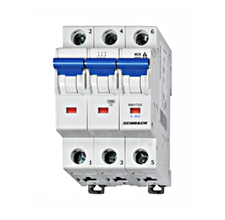 Автоматический выключатель (MCB) C, 25А, 3-полюсный, 10кА, Schrack Teknik, BM017325-- main