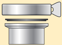 Mounting kit Tri Clamp 1”; (connection to weld, gasket, camping ring) AP-00063 Aplisens main