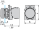 LED korpuss sarkana 24VAC/DC XB5AVB4 Schneider Electric alt_view_4