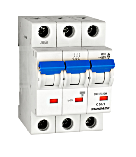 Автоматический выключатель (MCB) C20/3, 40°C, 10кА, Schrack Teknik, BM017320ME main